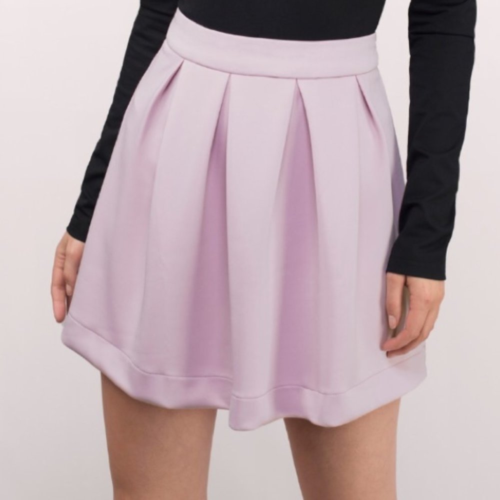 *HOST PICK*NWOT TOBI LAVENDER HIGH WAISTED SKIRT - Picture 9 of 16